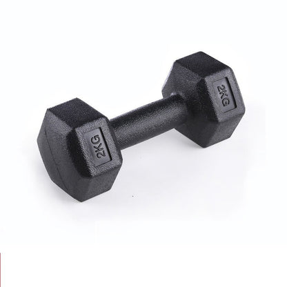 Rubberized Dumbbells Home Fitness Arm Muscle Training Equipment Set