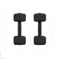 Rubberized Dumbbells Home Fitness Arm Muscle Training Equipment Set