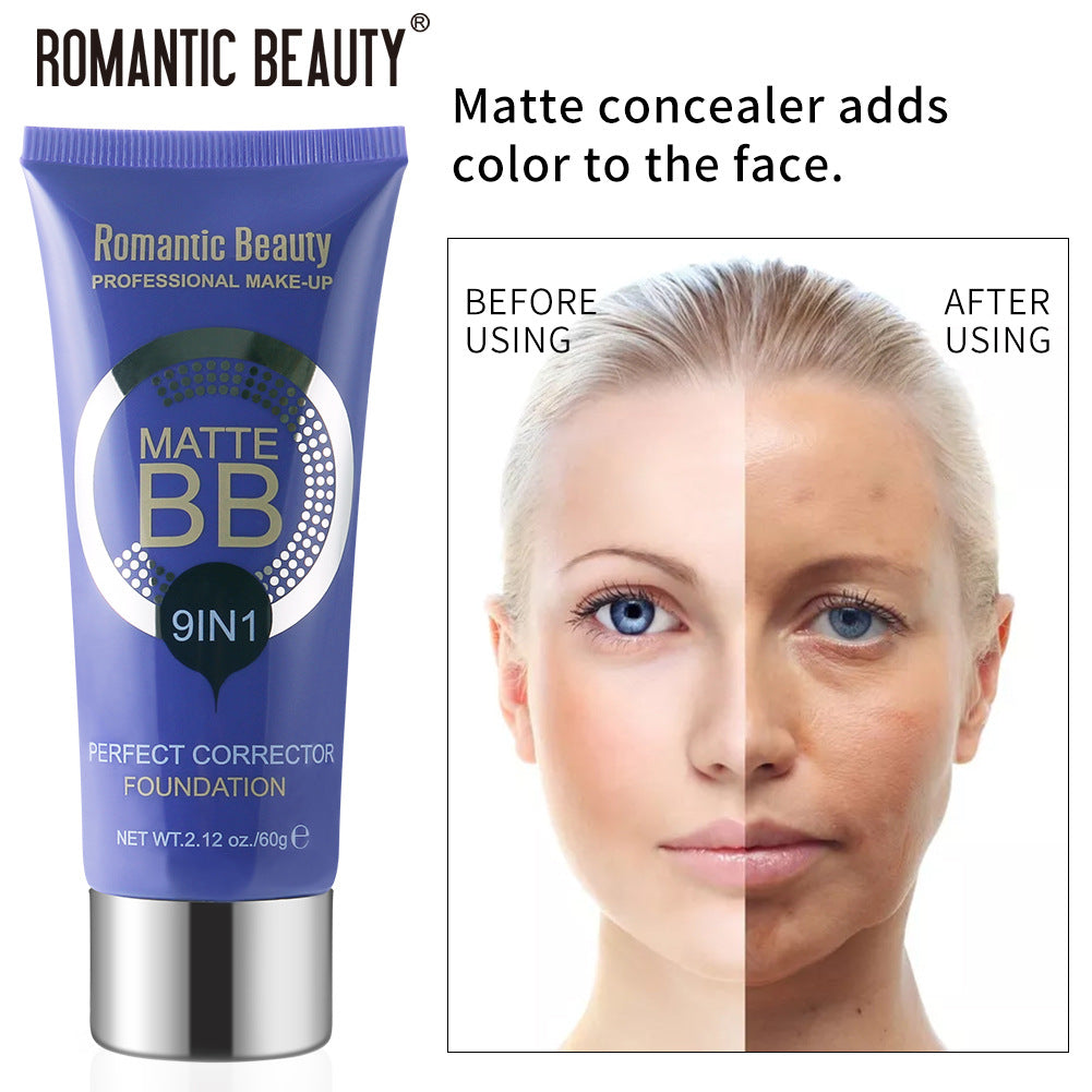 Romantic Beauty Liquid Foundation Concealer BB Cream Smooth Long Lasting
