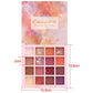 16 Shades of Shiny Eyeshadow Makeup Matte and Metallic Waterproof Glitter