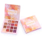16 Shades of Shiny Eyeshadow Makeup Matte and Metallic Waterproof Glitter