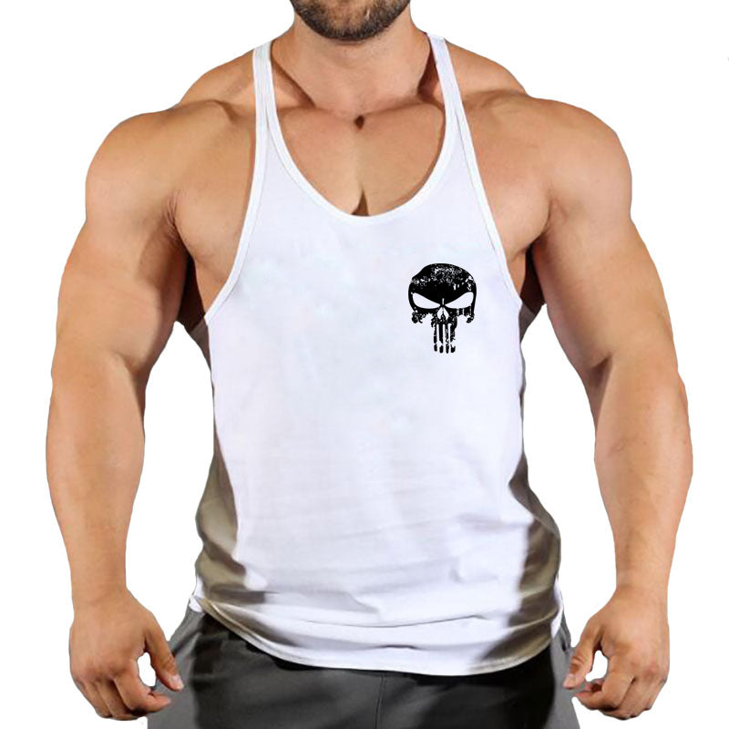 Men Fitness Vest Loose Sleeveless Training Sports Tank Top