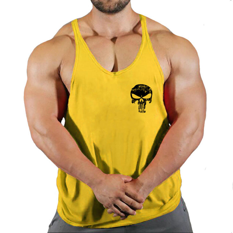 Men Fitness Vest Loose Sleeveless Training Sports Tank Top