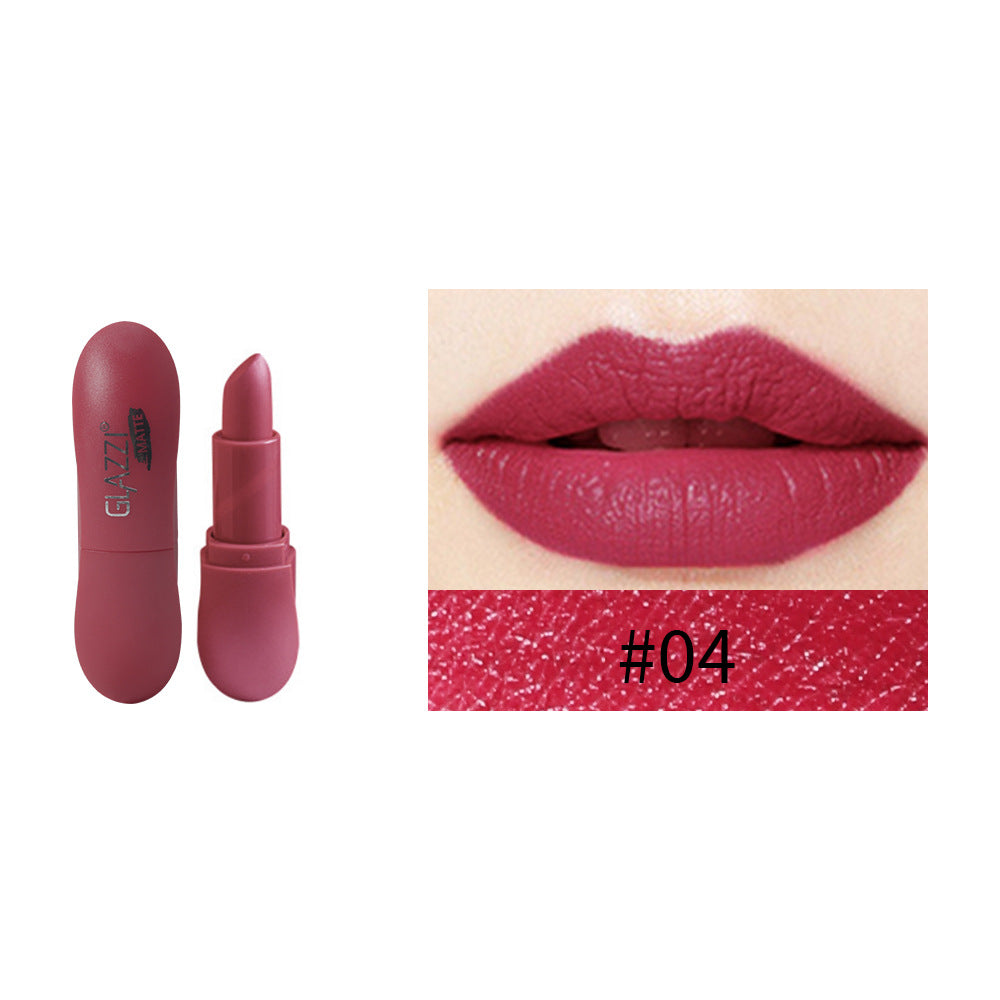 12 Color Rhombic Matte Lipstick Long Lasting Non Stick