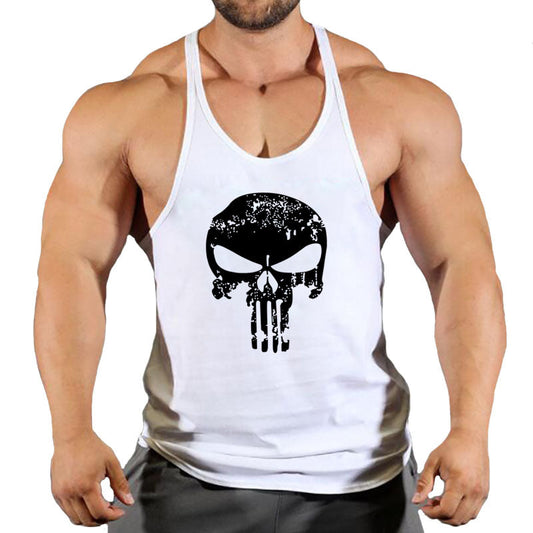 Men Fitness Vest Loose Sleeveless Training Sports Tank Top