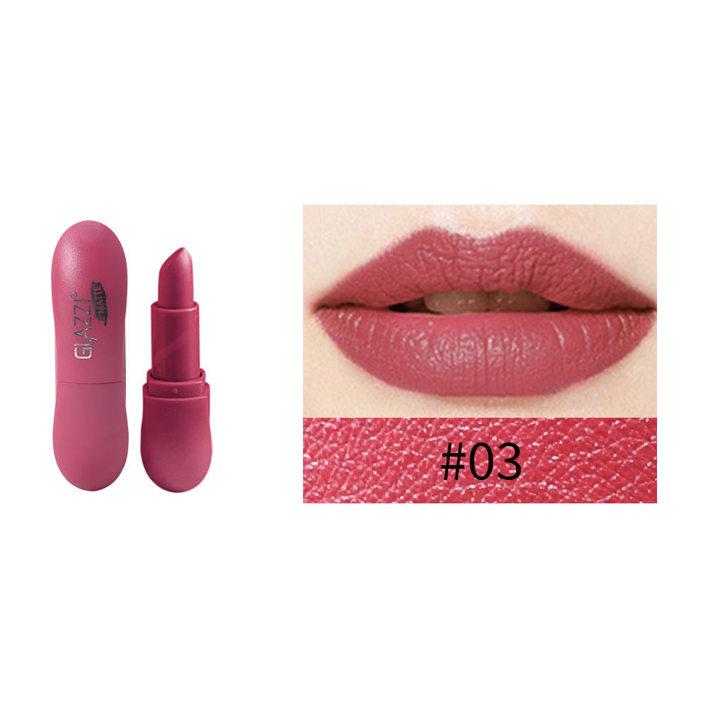 12 Color Rhombic Matte Lipstick Long Lasting Non Stick