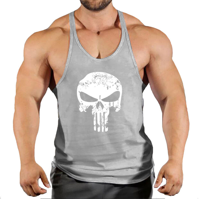Men Fitness Vest Loose Sleeveless Training Sports Tank Top