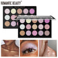 Romantic Beauty 15 Color Highlighter Pearl Eyeshadow Multi Color
