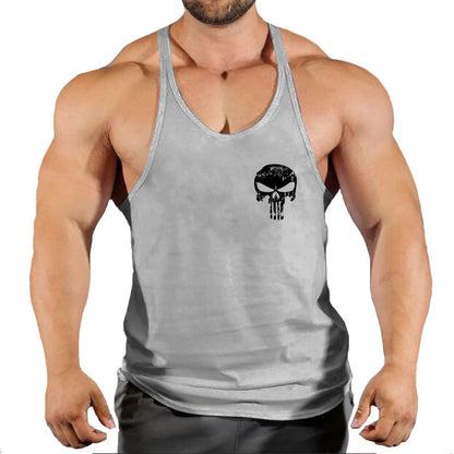 Men Fitness Vest Loose Sleeveless Training Sports Tank Top
