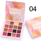 16 Shades of Shiny Eyeshadow Makeup Matte and Metallic Waterproof Glitter
