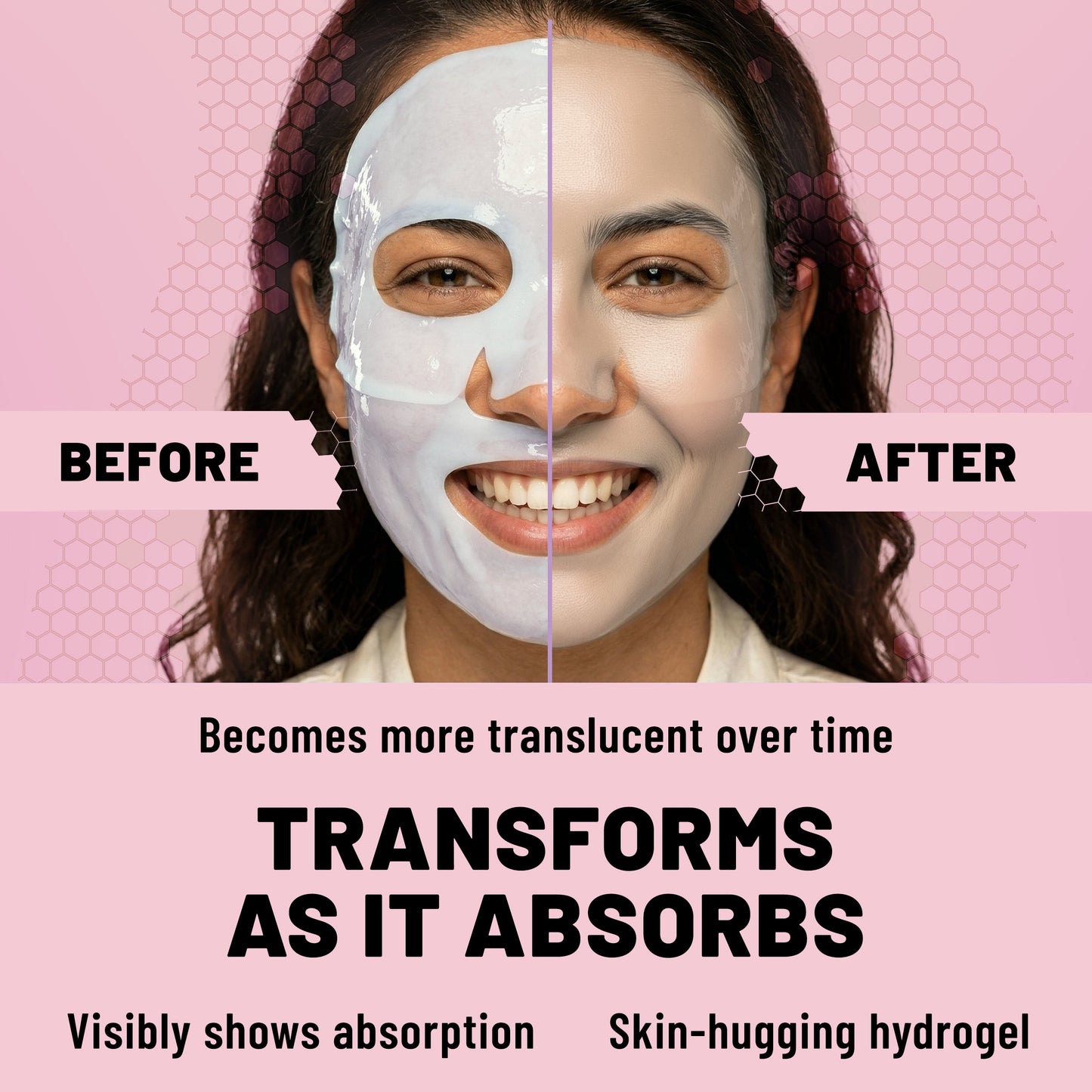 Bio Collagen Hydrogel Face Mask Hydrating Nourishing 6 Sheets
