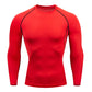 Men's Spring Autumn Long Sleeve Fitness Tee