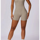 Women Jumpsuit Sleeveless Slim Activewear