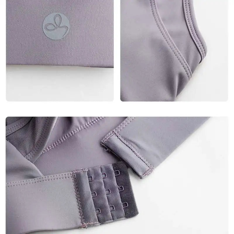 High Support Fitness Bra: Padded Gym & Running Top for Women