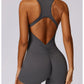 Women Jumpsuit Sleeveless Slim Activewear