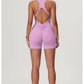 Women Jumpsuit Sleeveless Slim Activewear
