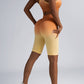 Women Seamless Activewear Set Crop Top High Waist Shorts Leggings