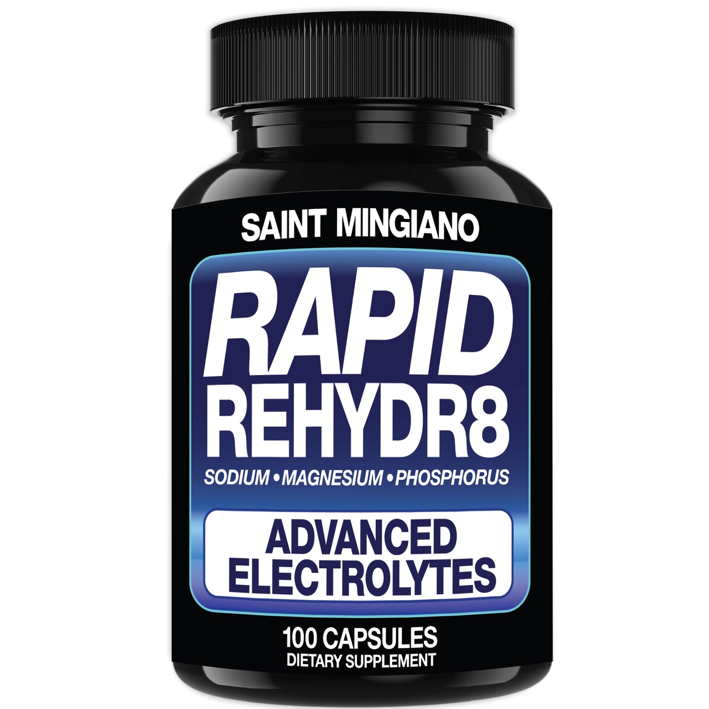 Rapid Rehydr8 Electrolyte Capsules Hydration Muscle Recovery Endurance Support