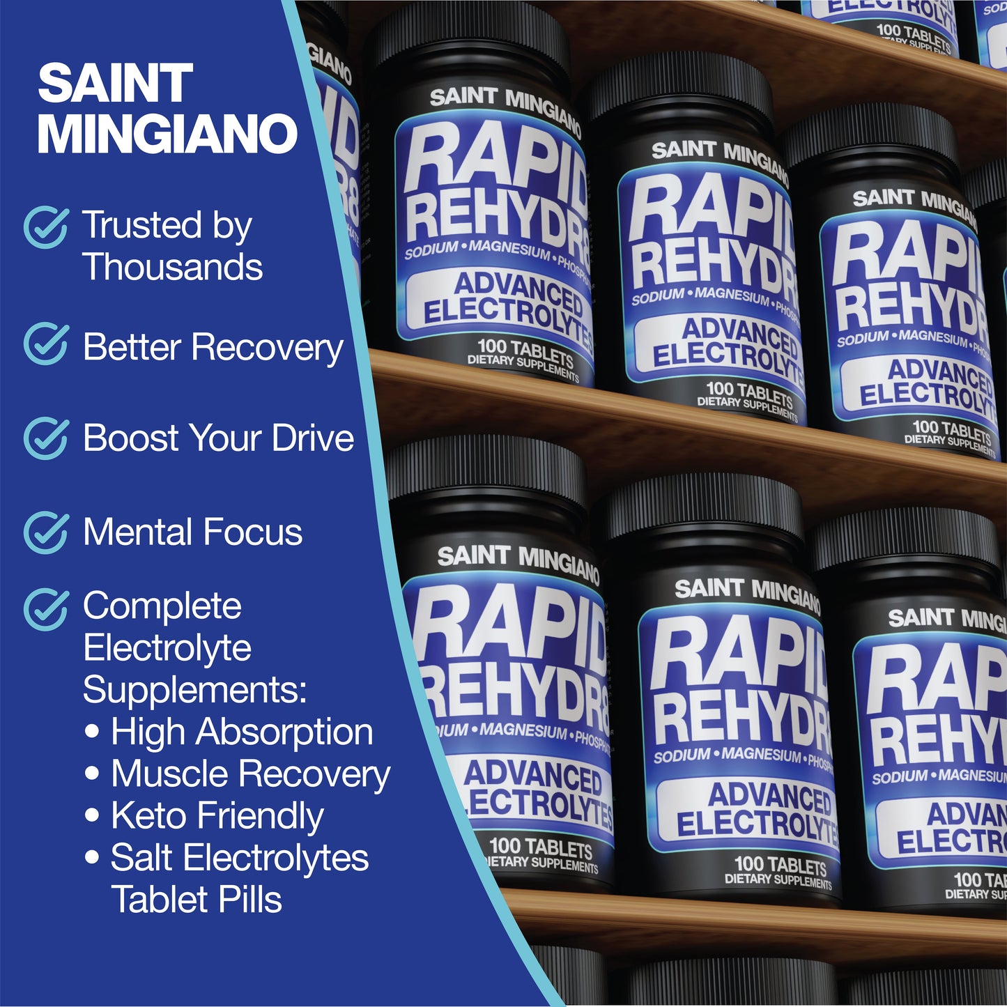 Rapid Rehydr8 Electrolyte Capsules Hydration Muscle Recovery Endurance Support