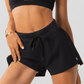 Cheeky Black Flyaway Shorts | Women's Running & Workouts | Runner's Athletics