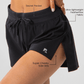Cheeky Black Flyaway Shorts | Women's Running & Workouts | Runner's Athletics